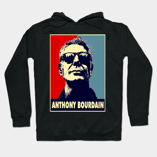 Retro Anthony bourdain Hoodie by AxLSTORE